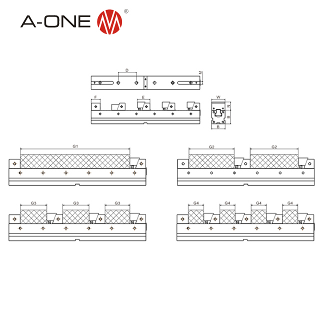 Multi-Station-Flachrand 3A-110303/3A-110304